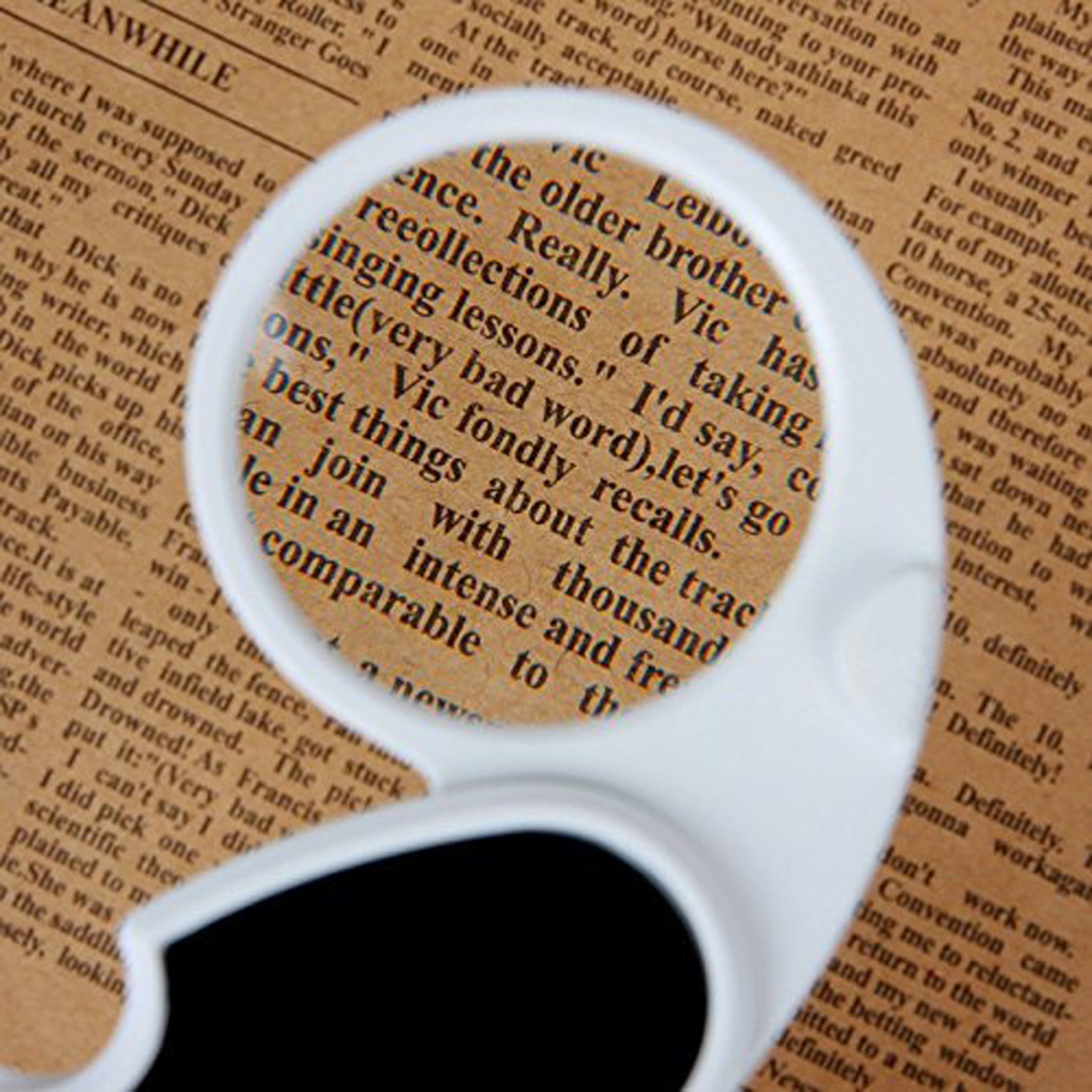 Double-magnification Led Magnifiers With Light (1 Pc  Big) Double-magnification Led Magnifiers With Light (1 Pc  Big)